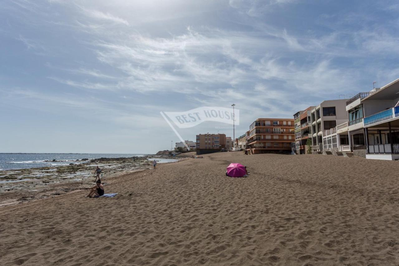 Luxury Apartment In Front Of The Beach Melenara Bagian luar foto